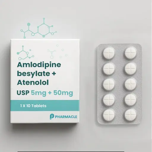 Amlodipine besylate + Atenolol